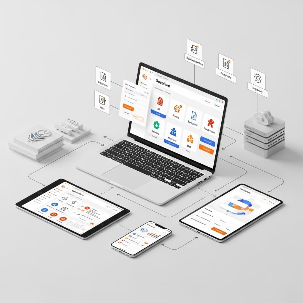 End-to-end operational digitization for schools and institutions